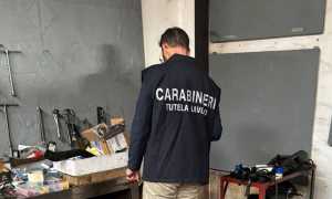 CARABINIERI BIELLA AUTOFFICINA ABUSIVA MASSAZZA