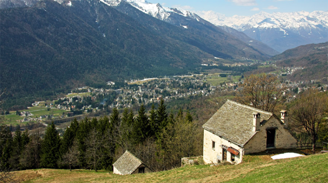 baita valle vigezzo vista