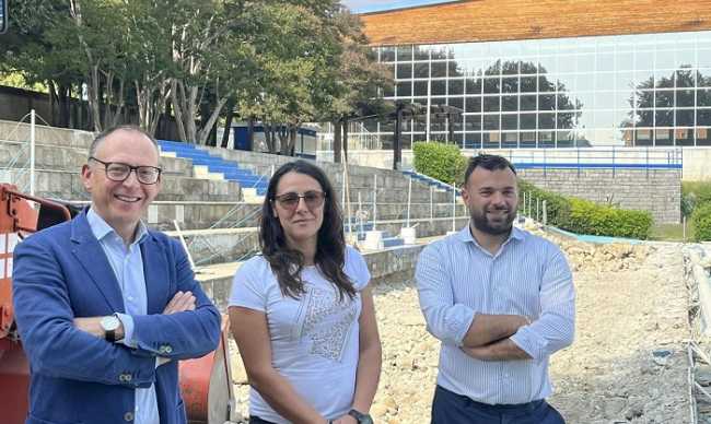 biella lavori piscina