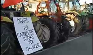 biella protesta agricoltori a