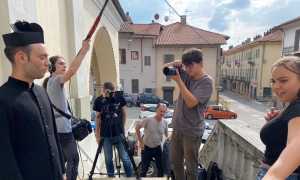 brusnengo riprese tv