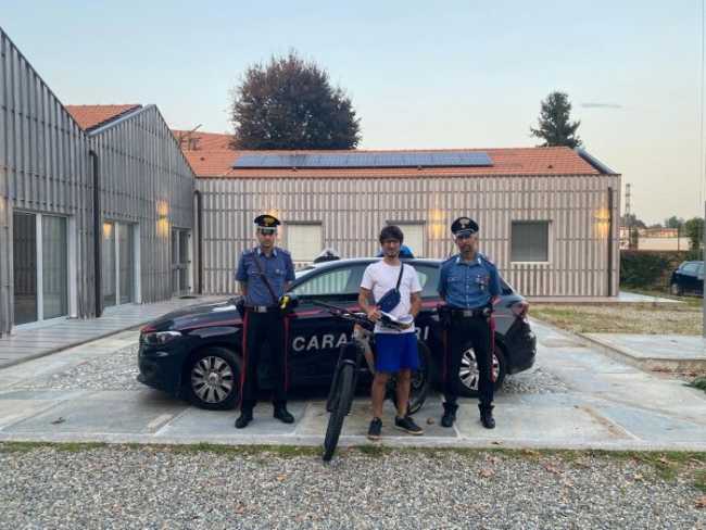 carabinieri denuncia bici cossato