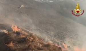 incendio alta valle elvo