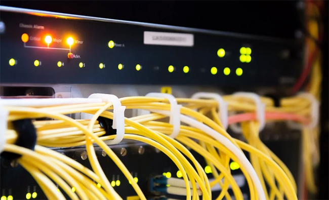 modem internet cavi retro