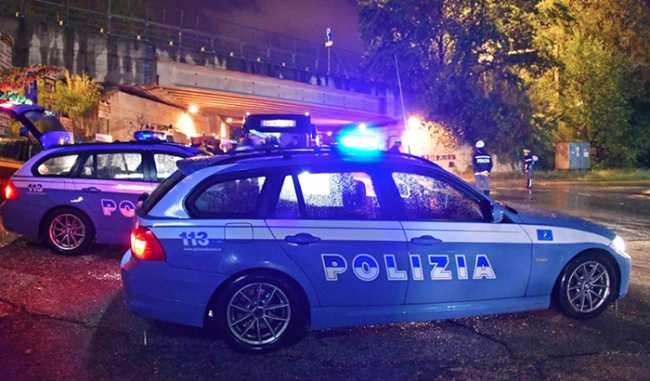 polizia controlli notte ponte