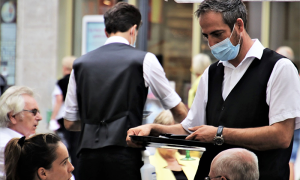 ristorante covid mascherina