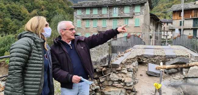 valle cervo alluvione