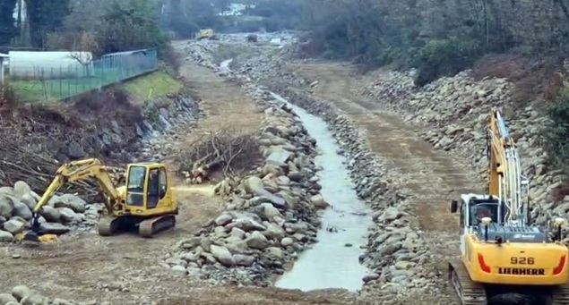 occhieppo inferiore lavori fiume