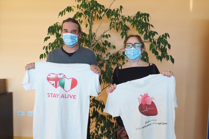 Turista inglese salvato dall'ospedale di Biella ora fa beneficenza
