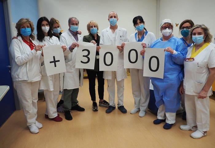 Asl Biella festeggia le prime 3000 vaccinazioni