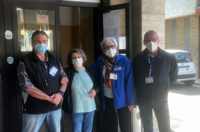 Anche a Pasquetta i volontari di Ponzone al lavoro al centro vaccini