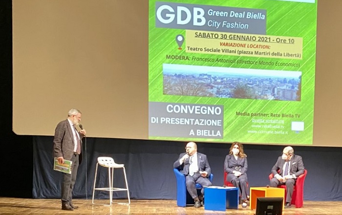 La Città di Biella presenta il progetto Green Deal City Fashion