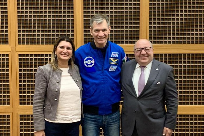 L'Astronauta Paolo Nespoli iscritto all'Albo d'Onore della Città di Biella