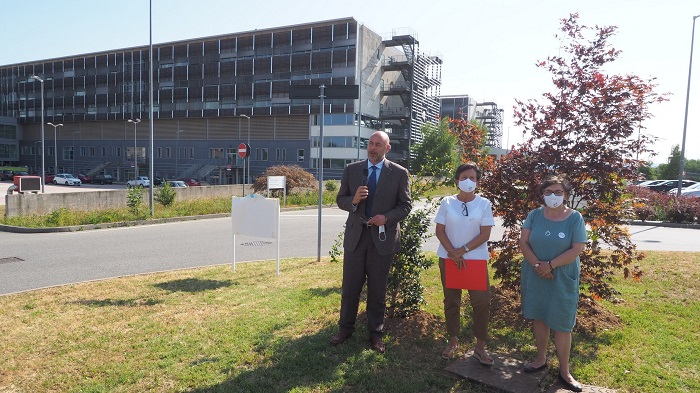 Donazione dell’Ail per le aree verdi dell’Ospedale dell’Asl di Biella