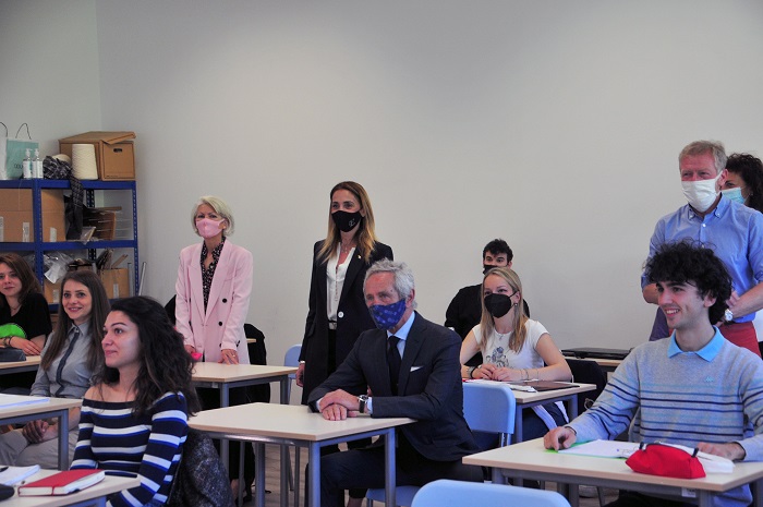 L’Assessore Regionale all’Istruzione Elena Chiorino visita l’Its Tam di Biella