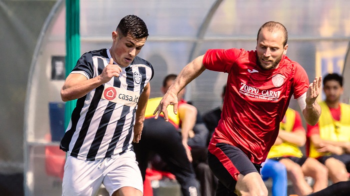 La Biellese fa solo 2-2 ma resta sempre in testa