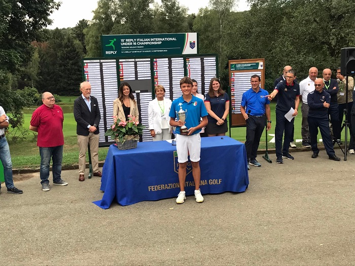 Binaghi si aggiudica il Reply Italian International Under 16  