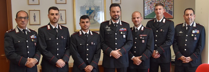 Nuovi marescialli dei carabinieri nel Biellese