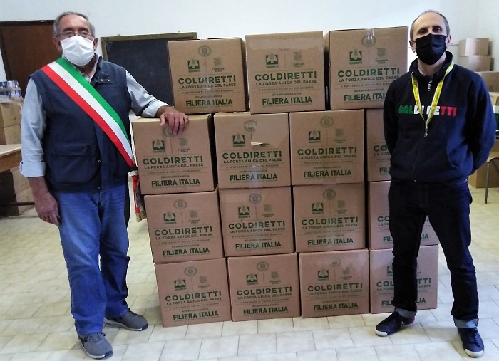 Coldiretti Vercelli-Biella: effettuata l’operazione di solidarietà per le famiglie bisognose del territorio 