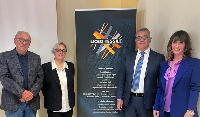 A Cossato parte il primo liceo tessile