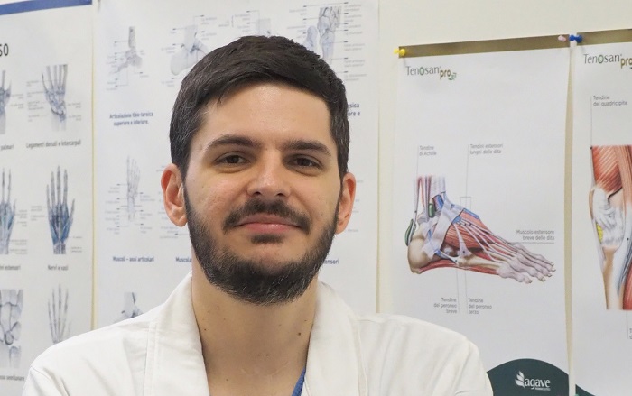 Marcello Dante è uno dei giovani specialisti che h rinforzato l’équipe di Ortopedia e Traumatologia biellese
