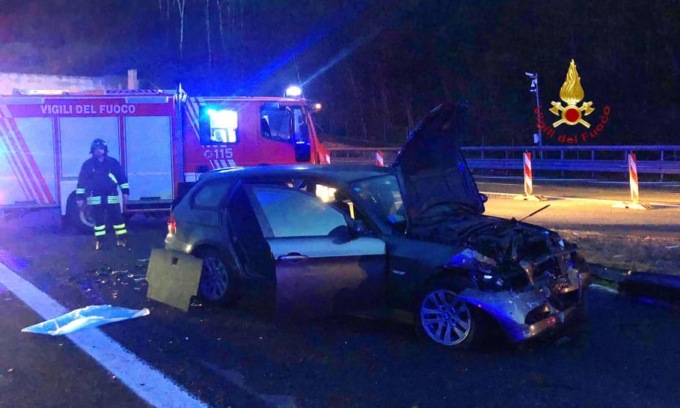 Incidente mortale sulla A5 all'altezza di Alice Castello