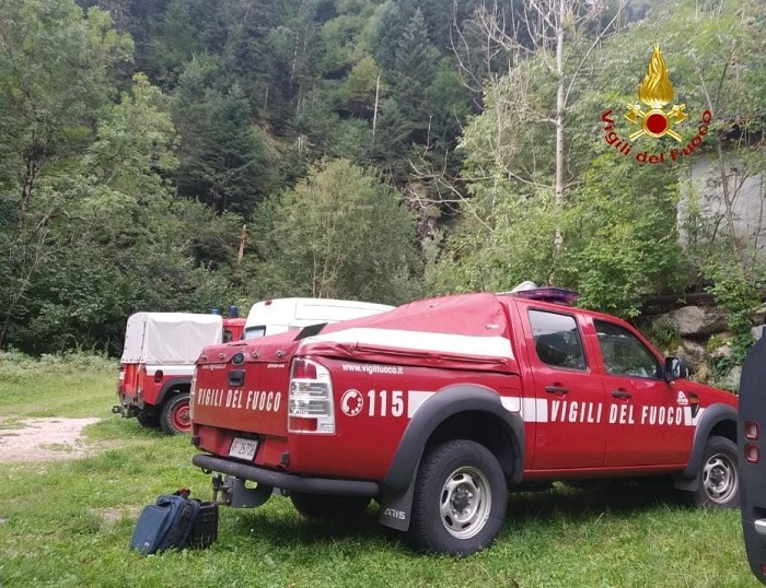 Smottamenti a causa della pioggia nel Biellese