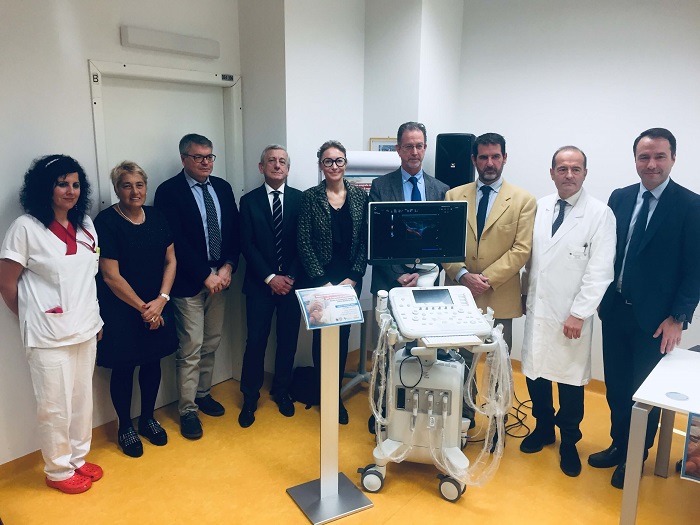 Da Fondazione Tempia e Birra Menabrea un ecografo per il reparto di pediatria