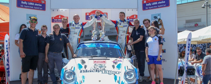 Da Zanche e De Luis trionfano nel Rally Lana Storico