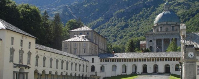 Incendio alla Cappella dei Lumini nel Santuario di Oropa