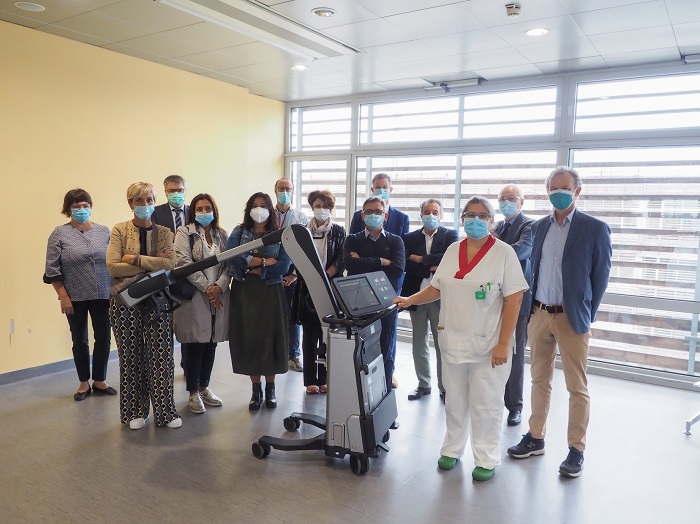 Dispositivo radiologico donato all'ospedale di Biella