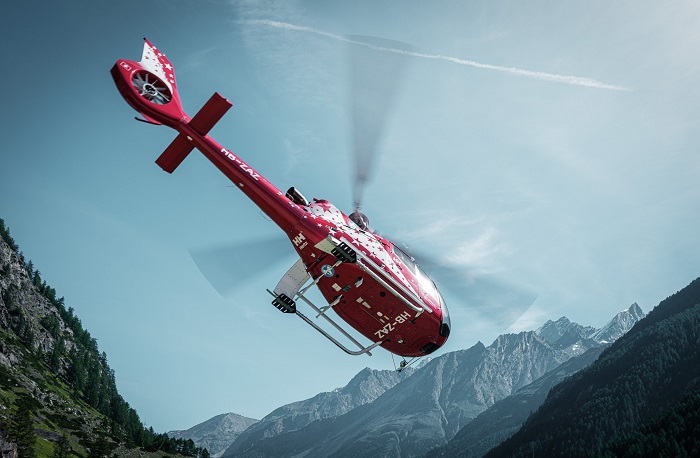 Allarme per la possibile caduta di un elicottero sul Breithorn