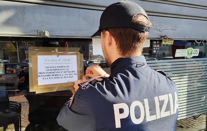Troppa gente con precedenti, questore fa chiudere un bar per cinque giorni