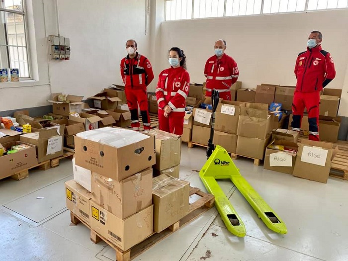 Prosegue il progetto "Biella solidale" con la Croce Rossa