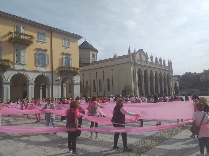 Biella si è tinta di rosa con la Lilt