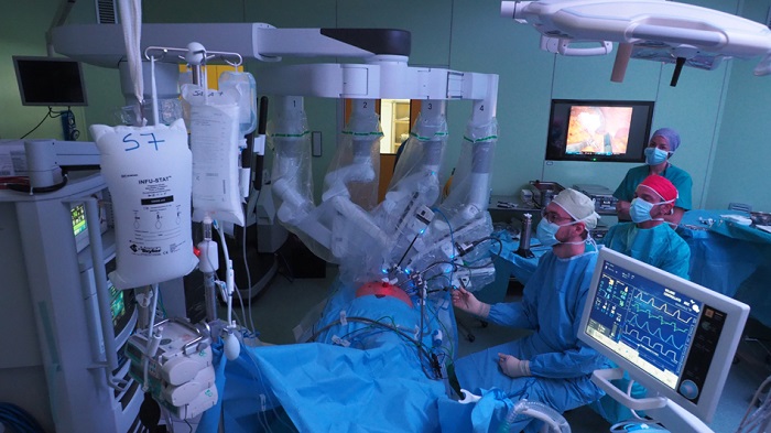 Doppio intervento chirurgico robotico all'Ospedale di Biella