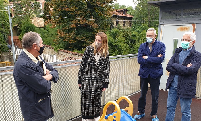 Visita dell'assessore regionale al micronido di Ronco Biellese